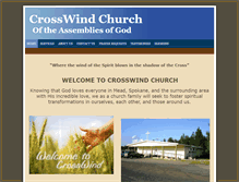 Tablet Screenshot of crosswindassembly.org